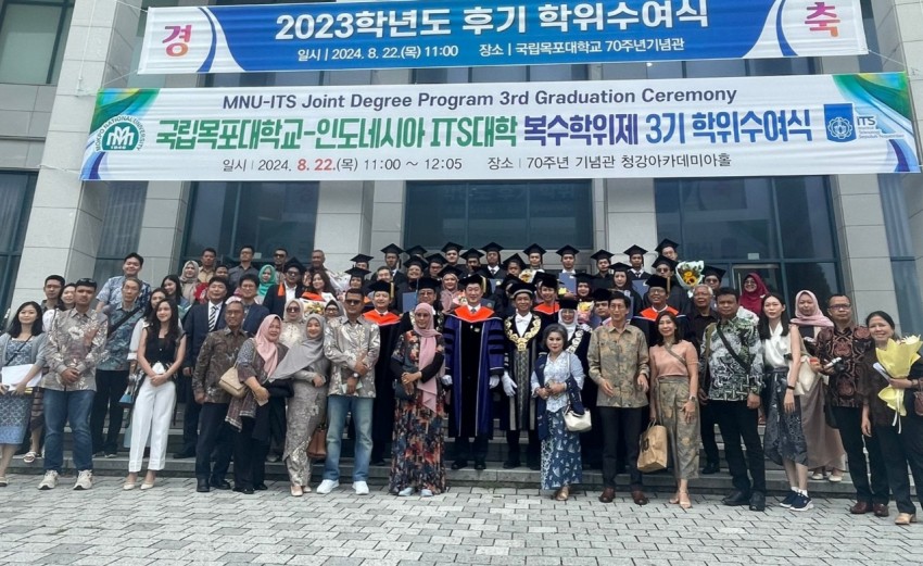 Joint Degree ITS - MNU Korsel Lahirkan Lulusan Berkelas Dunia