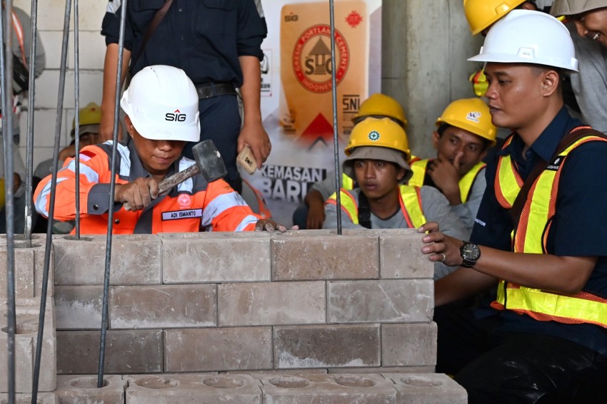 SIG Kolaborasi dengan Kementerian PUPR Tingkatkan Kompetensi Tenaga Konstruksi di IKN