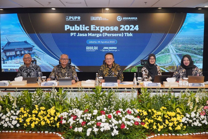 Jasa Marga Bukukan Laba Bersih Rp2,35 Triliun pada Semester Pertama 2024