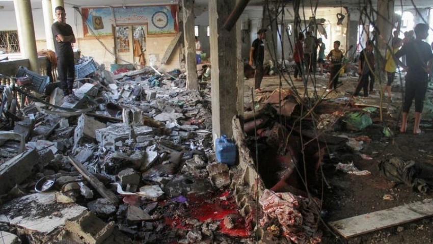 Israel Serang Sekolah di Gaza, 11 Orang Tewas Termasuk Polisi dan Anak