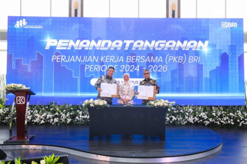 Tandatangani Perjanjian Kerja Bersama 2024-2026, BRI dan Serikat Pekerja Perkuat Hubungan Industrial
