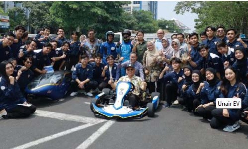 Alerta dan Oscar, Inovasi Kendaraan Listrik Mahasiswa FTMM Unair