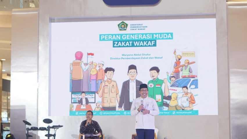 Kemenag Ajak Gen Z Jadi Motor Penggerak dan Influencer Wakaf