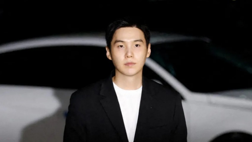 Mabuk Saat Kendarai Skuter Listrik, Suga Personel BTS Didenda Ratusan Juta