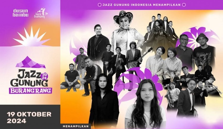 Jazz Gunung Burangrang Digelar 19 Oktober 2024, Ini Deretan Penampilnya