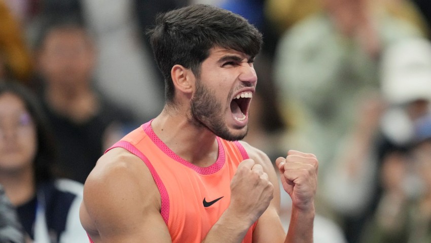 Alcaraz Jadi Yang Terbaik Setelah di Final China Open 2024 Kalahkan Juara Bertahan, Jannik Sinner
