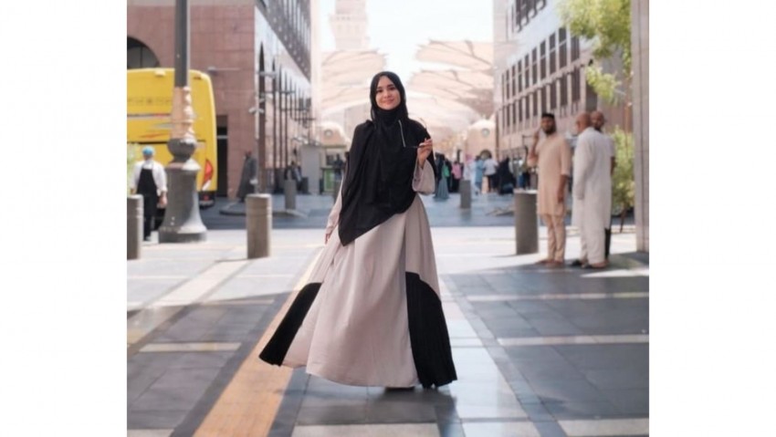 Michelle Ziudith Udah Cantik,  Berpenampilan Syar'i, Makin Terpancar Cahaya Kharismanya