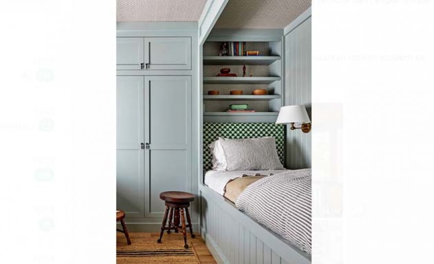 Ide Siasati Kamar Tidur Kecil, Kesan Terbuka hingga Nyaman Meski Banyak Barang