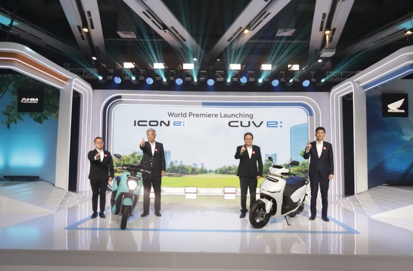 Dua Motor Listrik Honda, ICON e: dan CUV e: Siap Meluncur di Indonesia