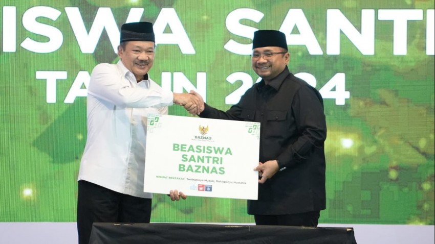 Kado Spesial Hari Santri 2024, Baznas Luncurkan 10 Ribu Beasiswa Santri
