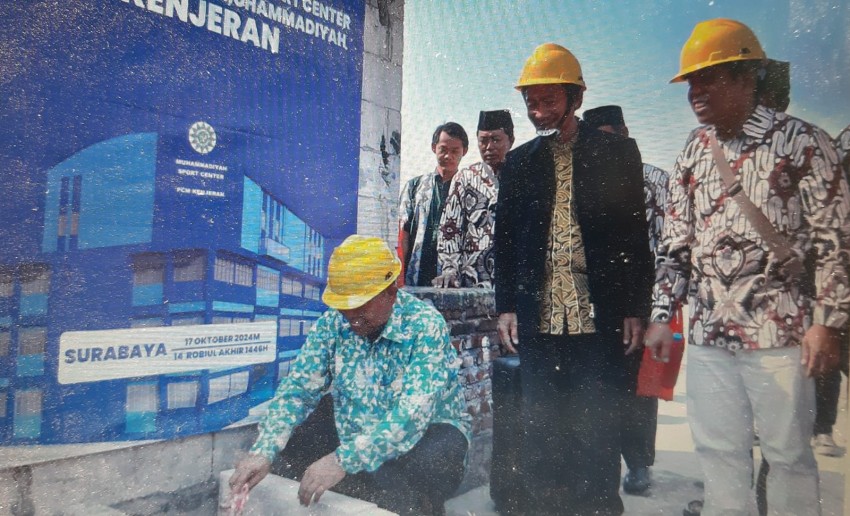 Dukung Gaya Hidup Sehat, PCM Kenjeran Ground Breaking Muhammadiyah Sport Center