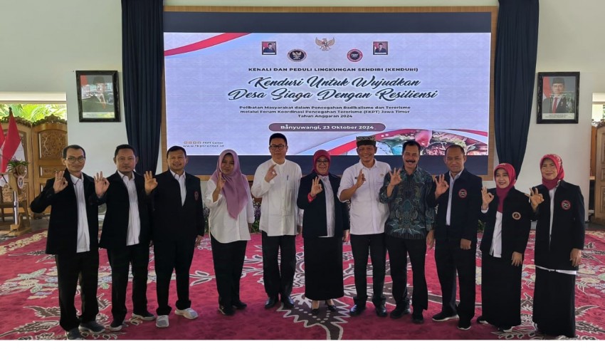 Kenduri Wujudkan Desa Siaga Tolak Ekstremisme, Ini Pesan FKPT Jatim dan BNPT