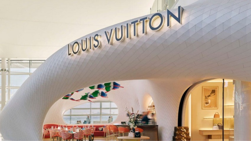 Louis Vuitton Buka Kafe Baru Yang Super Elegan di Bandara