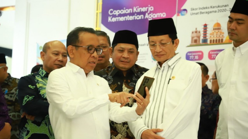 Menag dan Menko PMK Bahas Penguatan Sains dan Digitalisasi Pendidikan Keagamaan