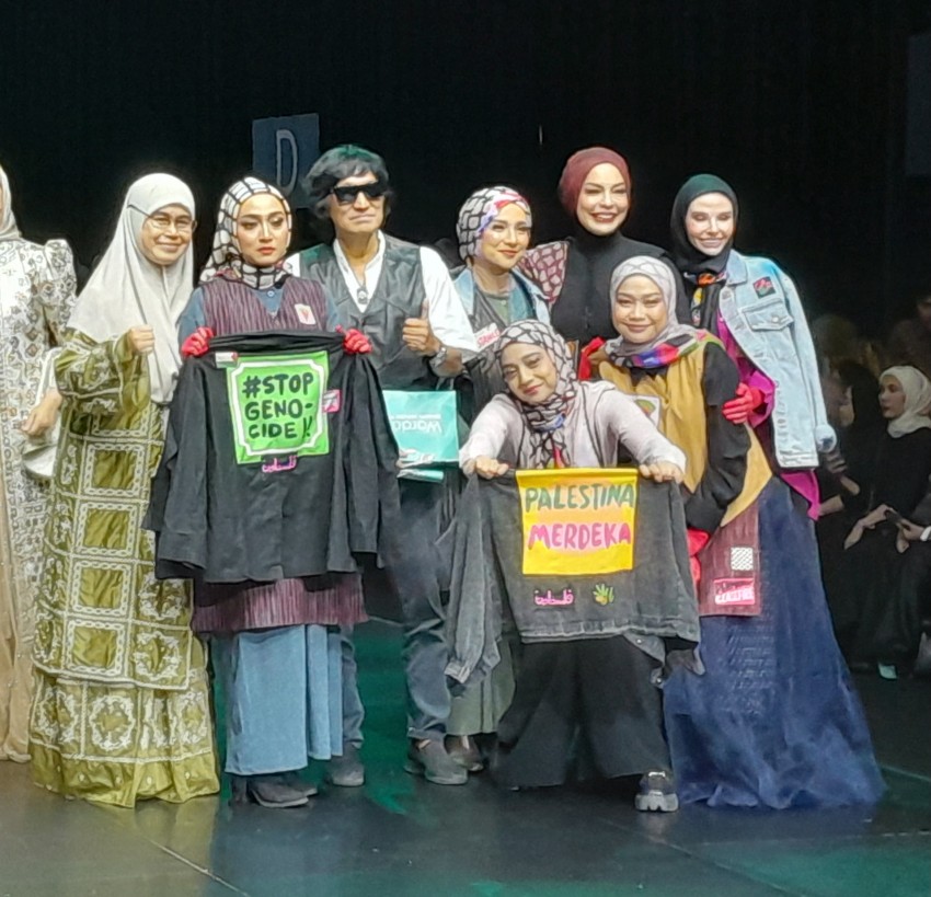 Chiki Fawzi Gaungkan Palestine Merdeka di Panggung IN2FM