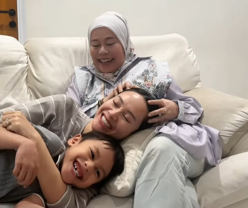 Temani Menantu yang Lagi Capek, Sikap Dewi Yull Dipuji Netizen