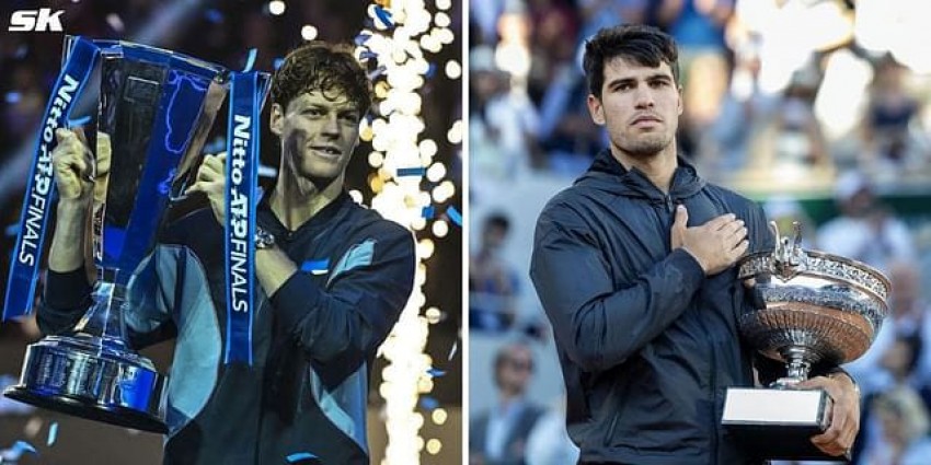 5 Petenis Pamer Penghasilan Dari Tournament 2024: Jannik Sinner 256 Miliar, Alcaraz 156 Miliar