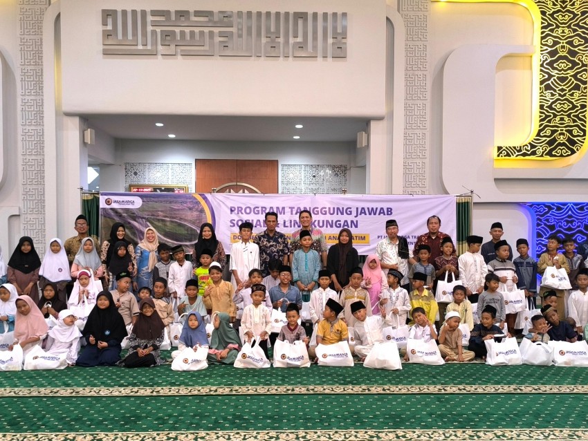 Jelang Libur Nataru, PT Jasamarga Transjawa Tol Gelar Doa Bersama dan Santunan Anak Yatim