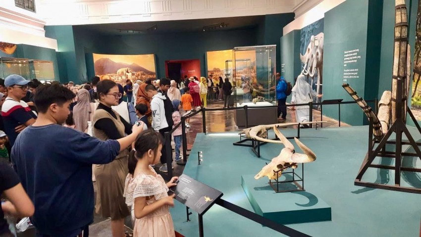 Museum Nasional Pecahkan Rekor Kunjungan Terbanyak dalam Sehari Lewat Pameran Pithecanthropus Erectus
