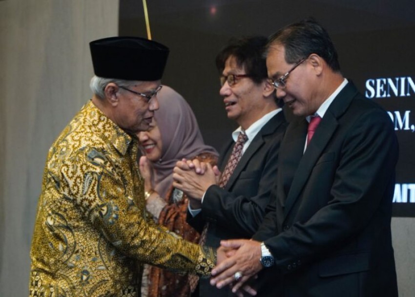 Pesan Haedar Nashir kepada Rektor Baru UMY Achmad Nurmandi: Lanjutkan Tradisi Baik UMY