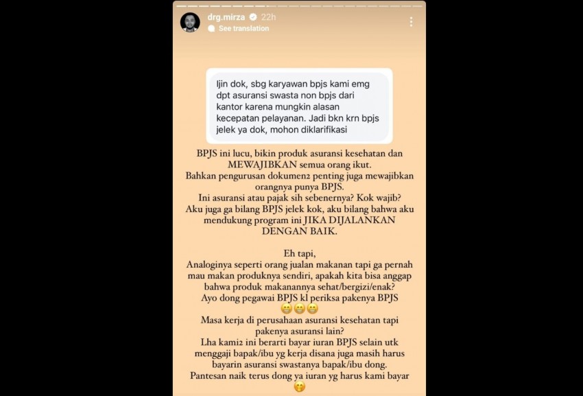 Heboh Isu Pegawai BPJS Mengaku Pakai Asuransi Swasta karena Alasan Pelayanan