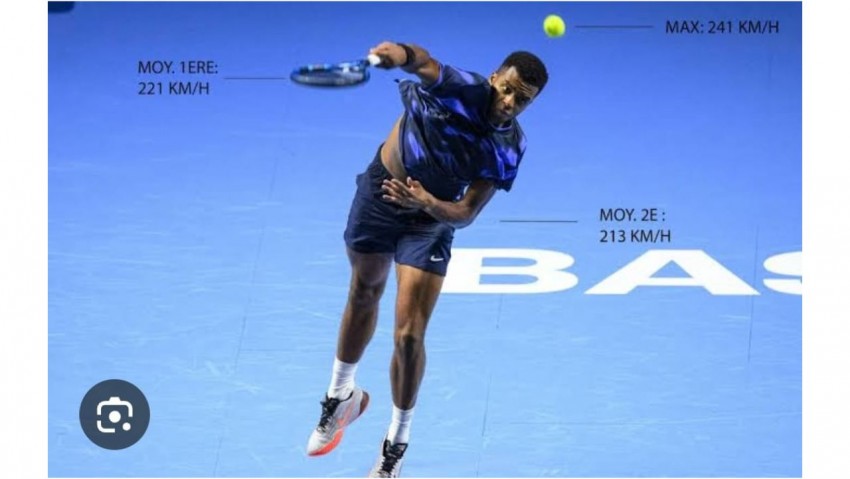 Petenis Perancis, Giovanni  Mpetshi Perricard Bikin Geger Jagat Tenis: Punya Service Tercepat Didunia