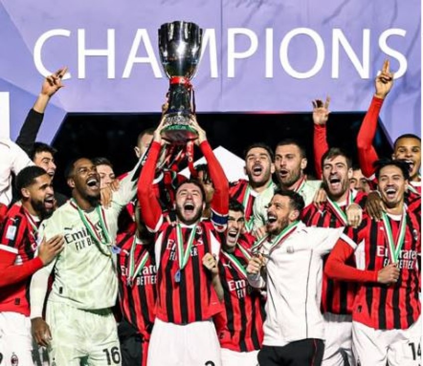 Daftar Juara Piala Super Italia, Inter dan Milan Sama-sama 8 Gelar