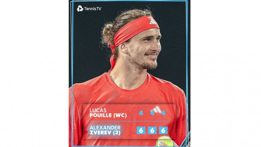 Zherev Awali Australia Open Dengan Mulus, Pilih Fashion Serba Merah Ingin Rebut Tropi Grand Slam