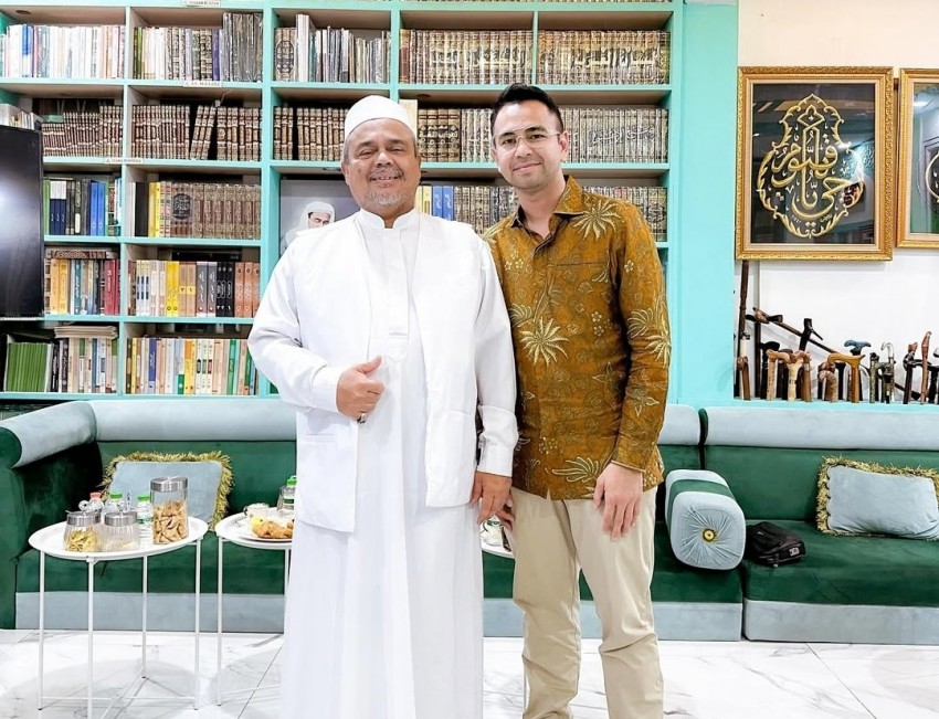 Bertemu Habib Rizieq, Raffi Ahmad Ingin Majelis Taklim Jadi Tempat Diskusi Konstruktif