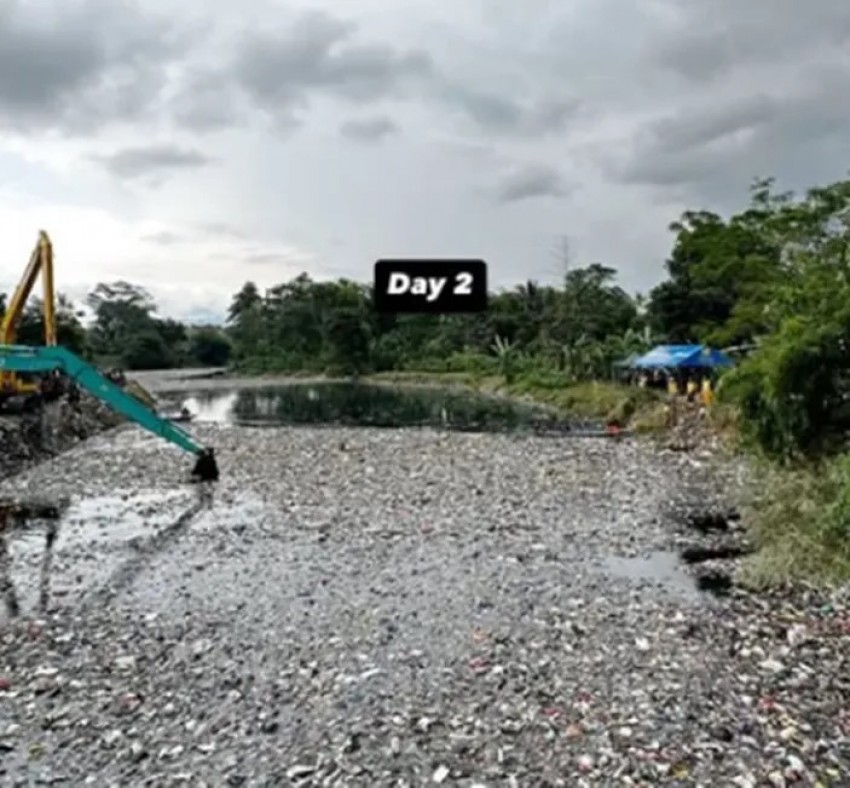 Pandawara Group Gelontorkan Dana Rp106 Juta Bersihkan Sungai Citarum