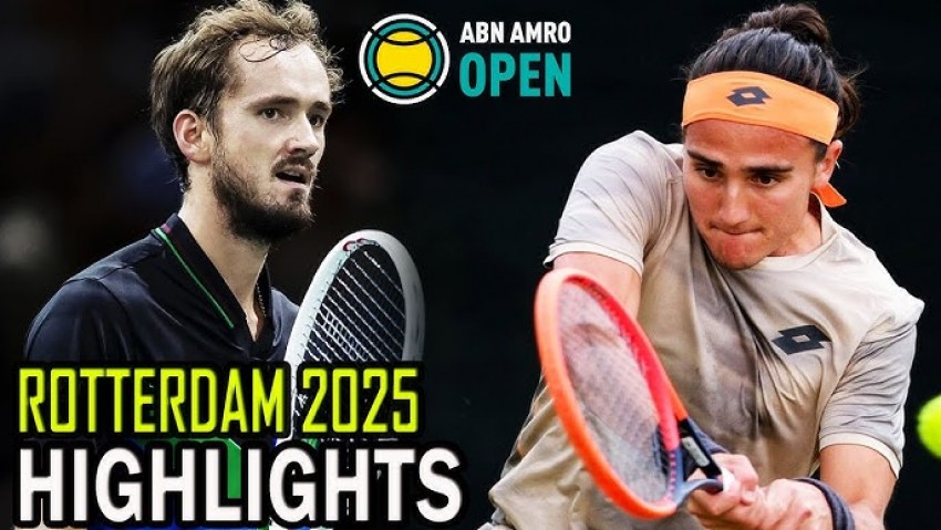 Bellucci Bikin Medvedev Angkat Koper Lebih Cepat dari ABN AMRO Open, Hurcacz Juga Lolos