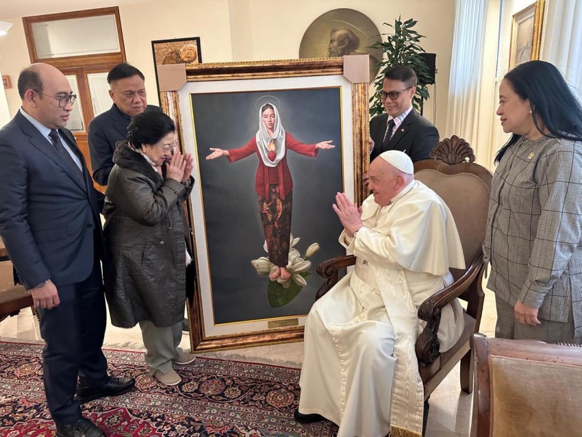 Bertemu di Vatikan, Megawati dan Paus Fransiskus Bahas Isu Pemanasan Global