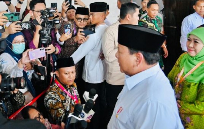 Pembukaan Kongres ke-18 Muslimat NU, Prabowo: Terima Kasih Muslimat NU