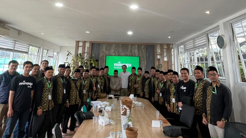 Disambangi Rombongan Hidayatullah Institute, Minaqu Bocorkan Rahasia Taklukkan Pasar Tanaman Hias Global