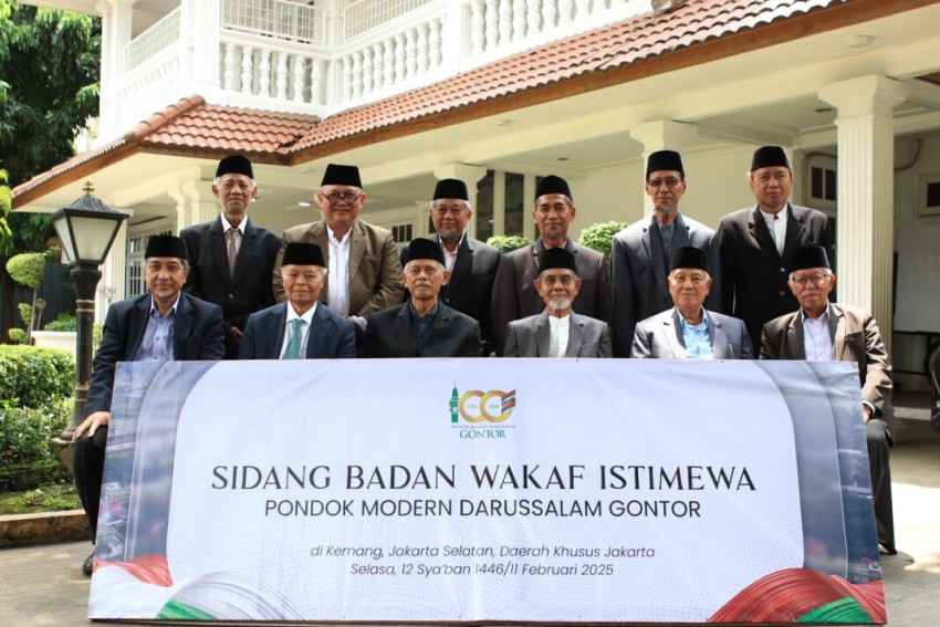 Gelar Sidang Istimewa, Badan Wakaf PMDG Bahas Optimalisasi Peringatan 100 Tahun Gontor