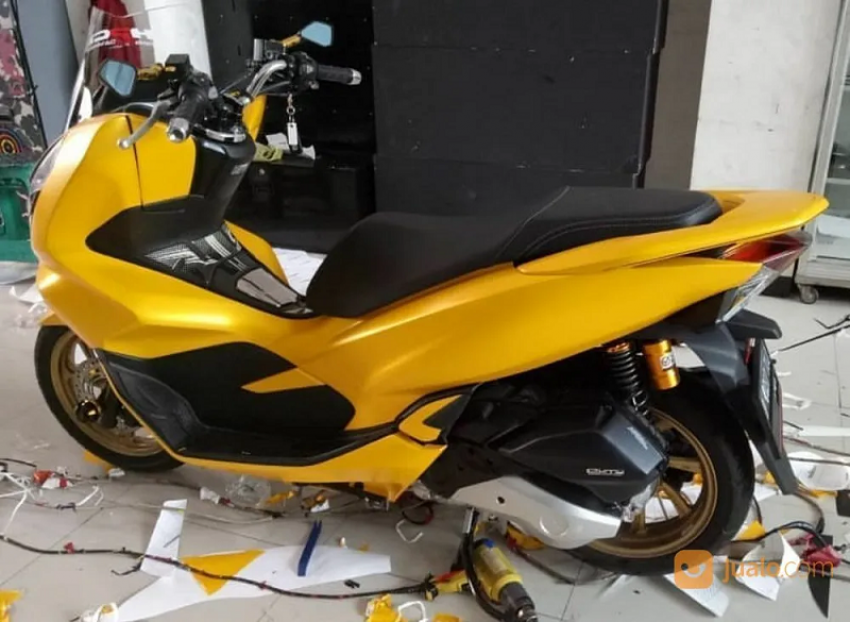 Apa Boleh Bodi Motor yang Baru di Repaint Langsung di Wrapping Stiker?
