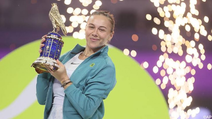 Singkirkan Ostapenko Amanda Anisimova Juarai Qatar Open, Pulang Bawa Hadiah 9,6 Miliar Lebih