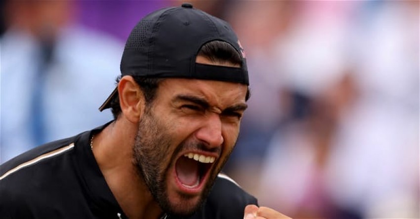 Mateo Barrettini Teriak Kegirangan Setelah Sukses Menumbangkan Novak Djokovic
