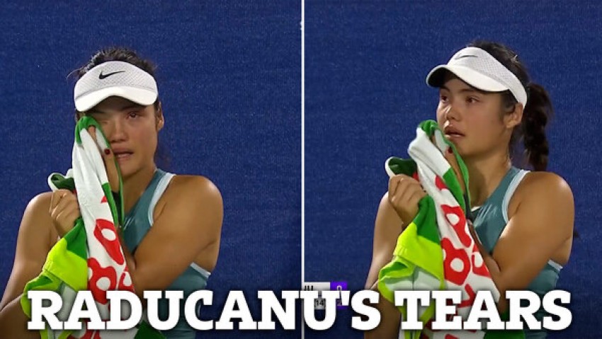Emma Raducanu Menangis Karena Cepat Tumbang di Babak Kedua Dubai Open