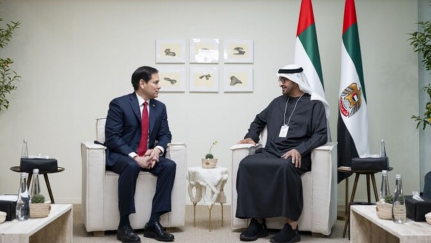 Presiden UEA Tegas Menolak Pengusiran Warga Palestina saat Bertemu Menlu AS
