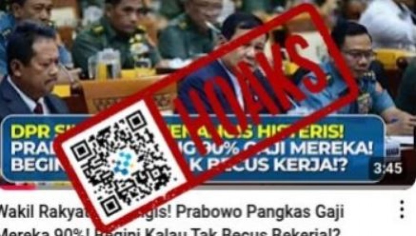 Ada Kabar Presiden Prabowo Potong Gaji Anggota DPR 90%, Benarkah?