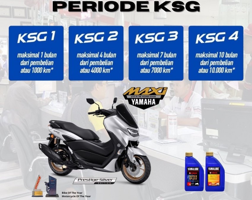 Pemilik Motor Yamaha Harus Tahu, Ini Jadwal Servis Gratis Sesuai KSG Moto Baru