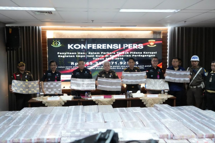 Kasus Impor Gula: Kejagung Sita Rp 565 Miliar dari Sembilan Petinggi Perusahaan Swasta