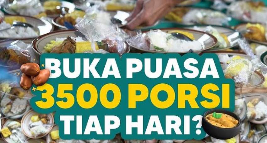 Masjid Jogokariyan Yogyakarta Sediakan 3.500 Porsi Buka Bersama Gratis Setiap Hari selama Ramadhan 2025
