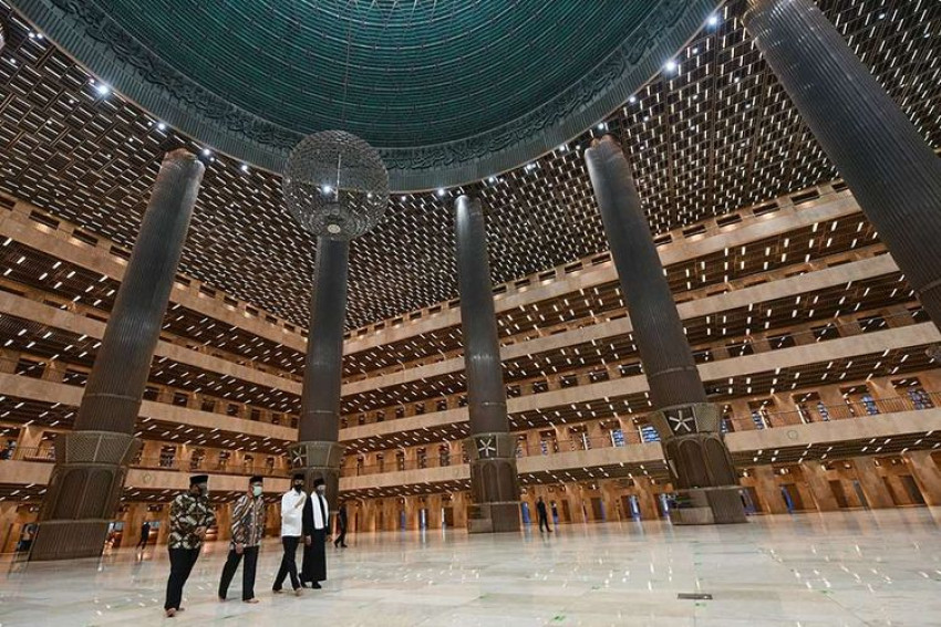 Masjid Istiqlal Tiap Hari Sediakan 4.000 Boks Makan Berbuka dan Sahur