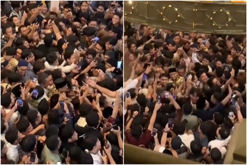 Momen Anies Baswedan Menjadi Magnet Jamaah Masjid Kampus UGM, Netizen: Sampai Kebawa Arus