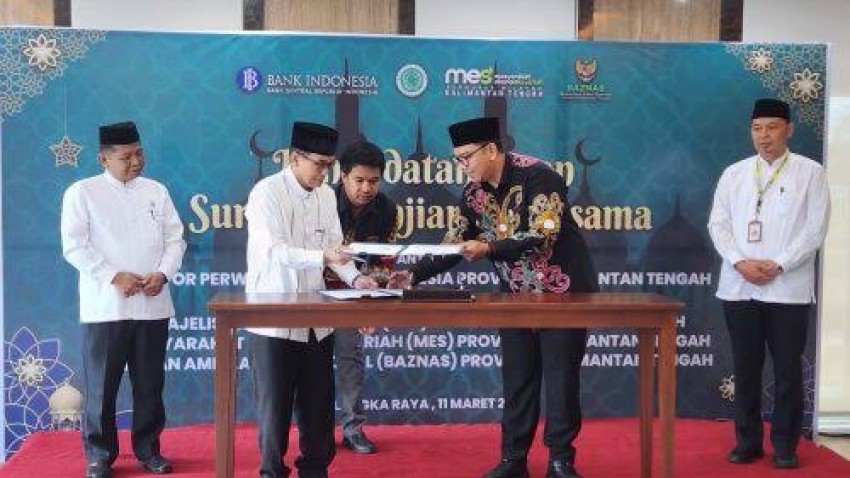 MUI dan Bank Indonesia Jalin Kerjasama Strategis Pemberdayaan Ekonomi Syariah di Pesantren Kalteng