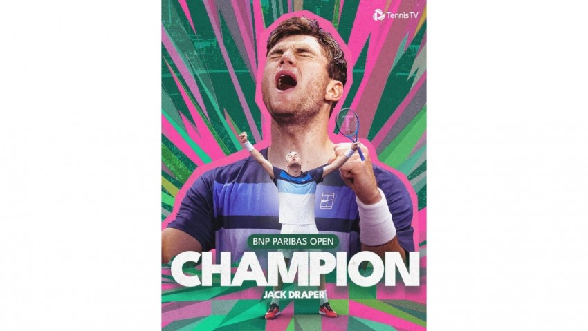 Jack Draper Sukses Besar Raih Gelar di BNP Paribas Open dan Kantongi Hadiah 18,5 Miliar