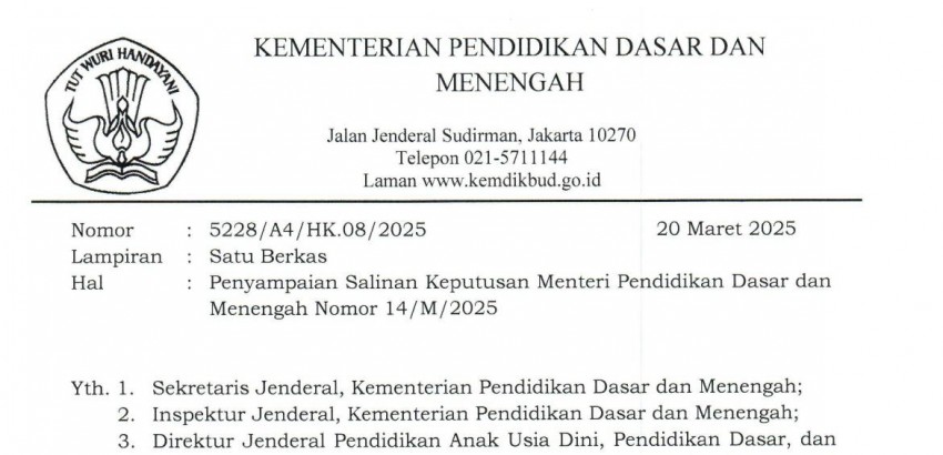 Resmi! Mendikdasmen Abdul Mu'ti Hapus Program Sekolah Penggerak