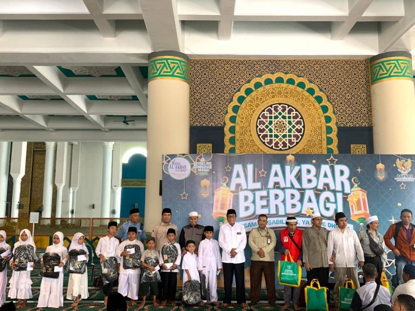 Alhamdulillah! Al-Akbar Berbagi Bahagiakan 900 Disabilitas-Yatim